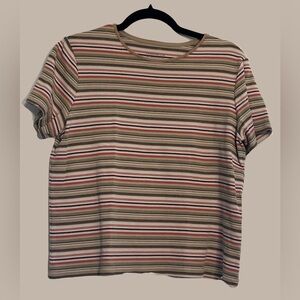 Striped Multicolor Women's Top